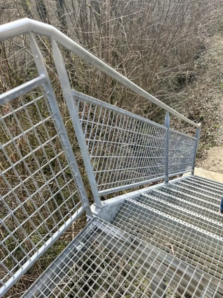 Garde corps escalier en fer